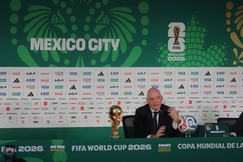 Football. World Cup 2026. Gianni Infantino Press Conference. 10.06.2026
