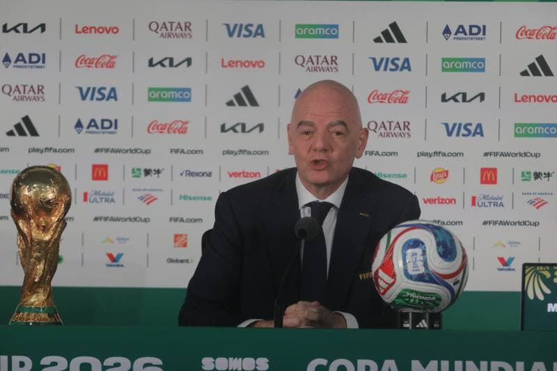 Football. World Cup 2026. Gianni Infantino Press Conference. 10.06.2026