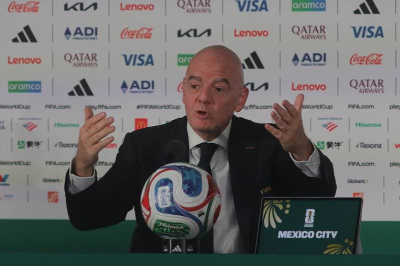 Football. World Cup 2026. Gianni Infantino Press Conference. 10.06.2026