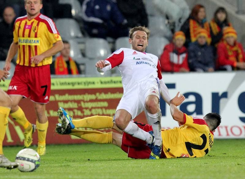 Football. T-Mobile Ekstraklasa. Korona Kielce - Gornik Zabrze. 26.09.2013
