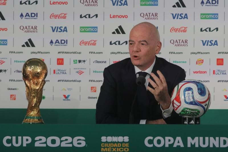 Football. World Cup 2026. Gianni Infantino Press Conference. 10.06.2026