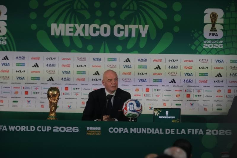 Football. World Cup 2026. Gianni Infantino Press Conference. 10.06.2026