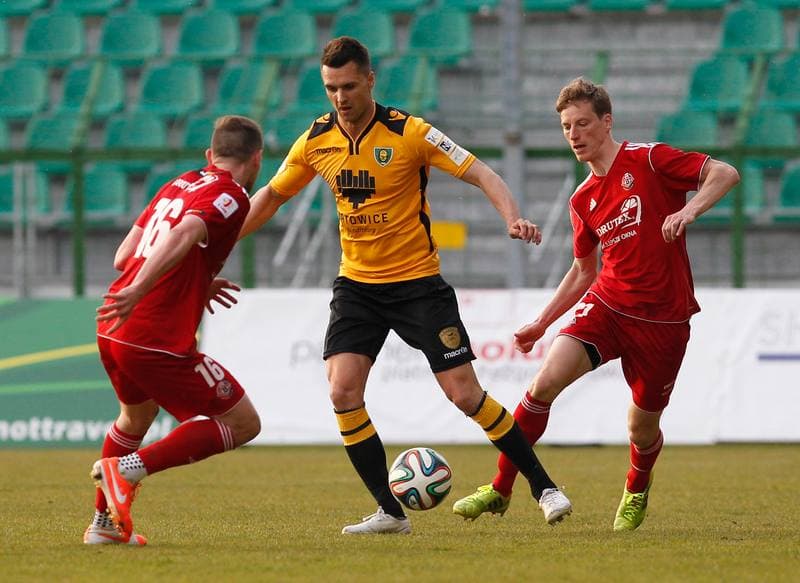 Football. I Liga. GKS Katowice - Bytovia Bytow. 11.04.2015