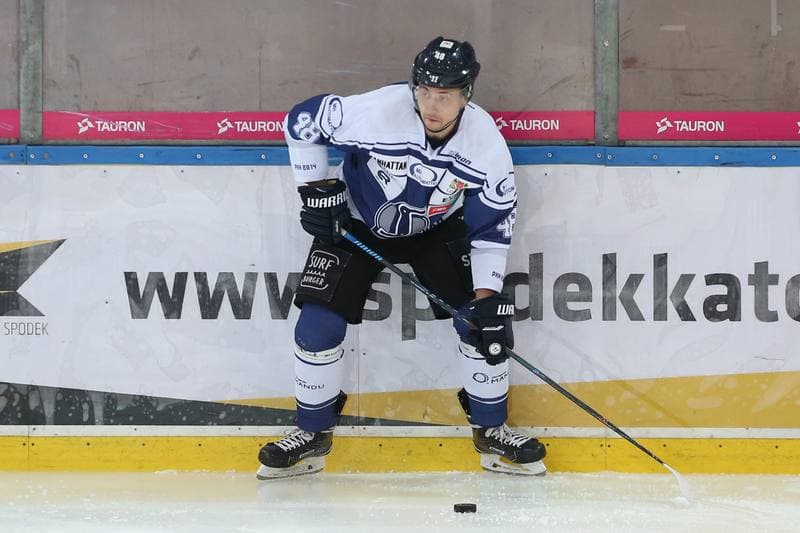 Ice Hockey. Polska Hokej Liga. SMS PZHL Katowice - Automatyka Gdansk. 12.10.2017