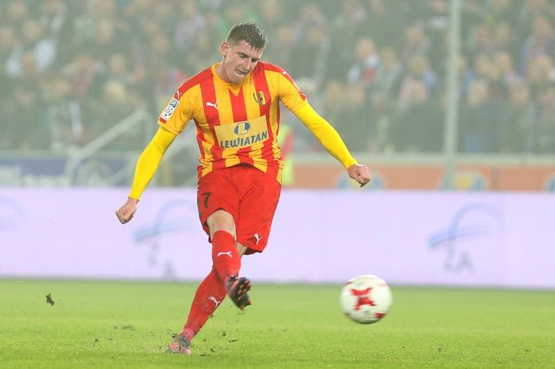 Football. Lotto Ekstraklasa. Gornik Zabrze - Korona Kielce. 20.10.2017