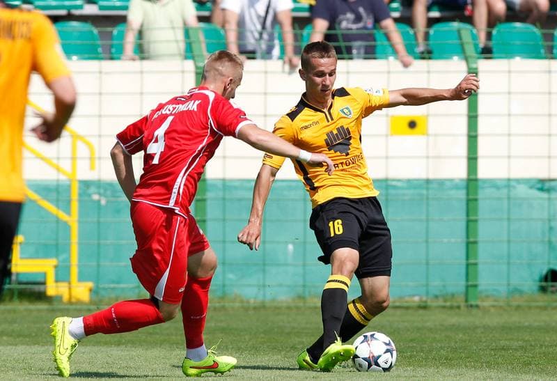 Football. I Liga. GKS Katowice - Widzew Lodz. 02.08.2014