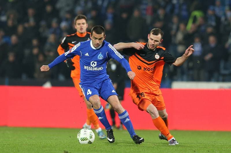Football. Ekstraklasa. Ruch Chorzow - Zaglebie Lubin. 12.02.2016