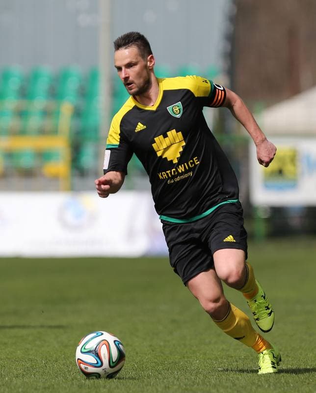 Football. I Liga. GKS Katowice - GKS Belchatow. 03.04.2016