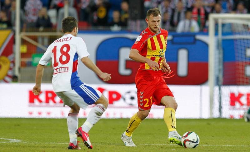 Football. PKO BP Ekstraklasa. Gornik Zabrze - Korona Kielce. 08.11.2015