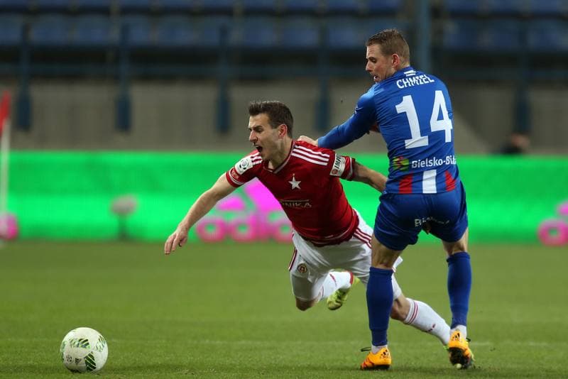 Football. PKO BP Ekstraklasa. Wisla Krakow - Podbeskidzie Bielsko-Biala. 27.02.2016