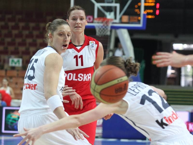 Basketball. Eurobasket Women 2011. France - Poland. 26.06.2011