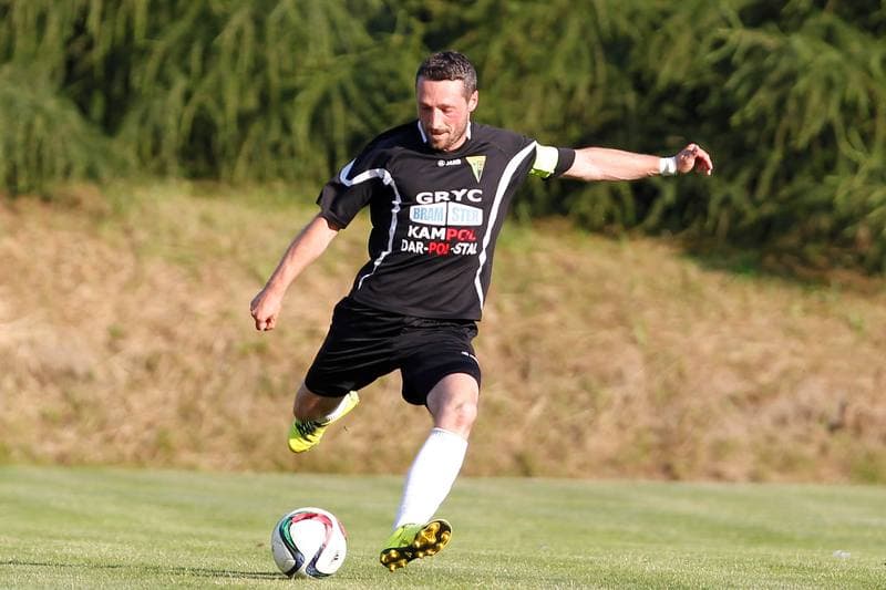 Football. Playoff for III Liga. Unia Turza Slaska - Gwarek Tarnowskie Gory. 22.06.2016