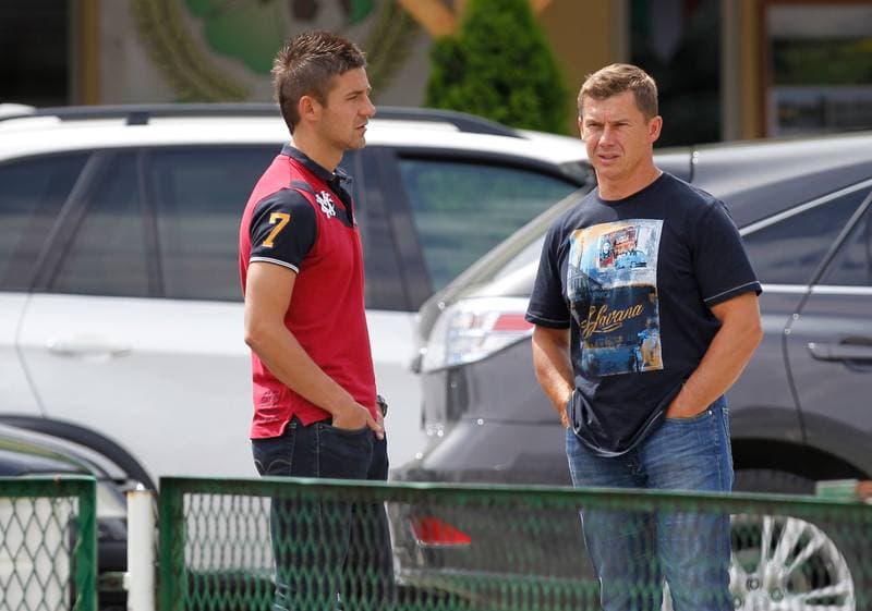 Football. Sparing. Podbeskidzie Bielsko Biala - LZS Piotrowka. 24.06.2015