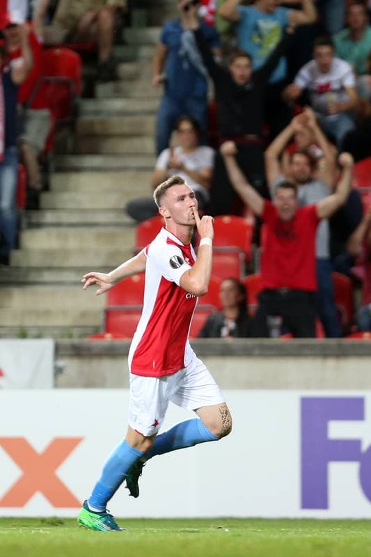 Football. UEFA Europa League. Slavia Prague - Girondins Bordeaux. 20.09.2018