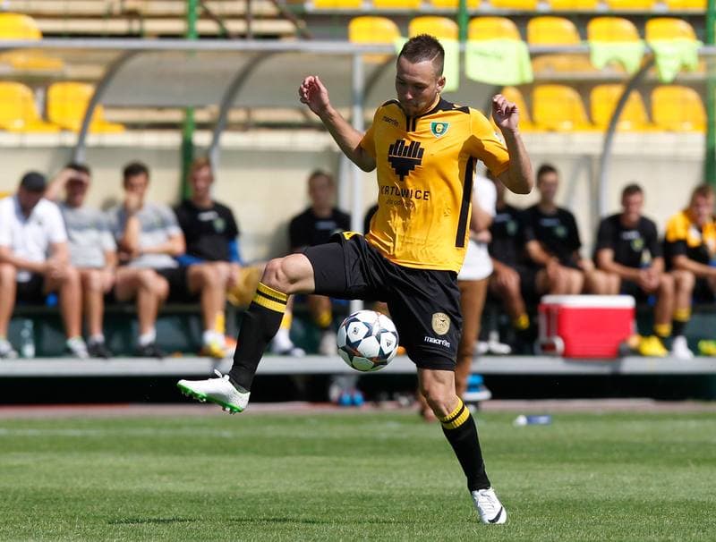 Football. I Liga. GKS Katowice - Widzew Lodz. 02.08.2014