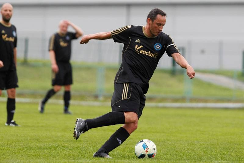 Football. Puchar Polski. AKS Mikolow - Reprezentacja Slaska Oldbojow. 16.08.2016