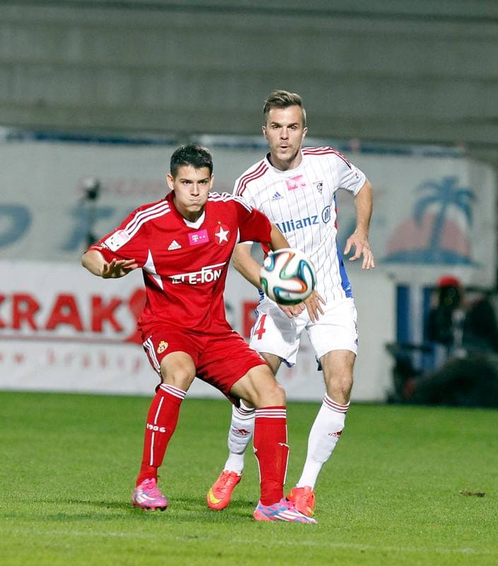Football. T-Mobile Ekstraklasa. Gornik Zabrze - Wisla Krakow. 08.11.2013