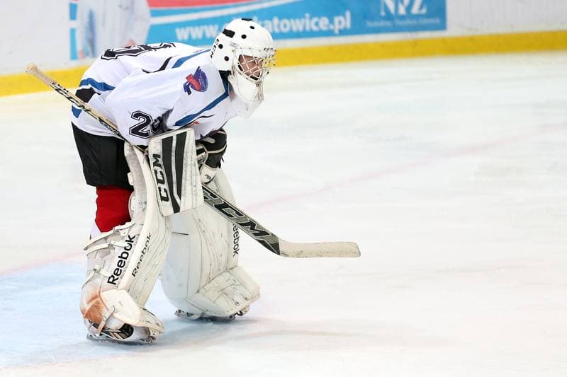 Ice Hockey. Polska Hokej Liga. SMS PZHL Katowice - Automatyka Gdansk. 12.10.2017