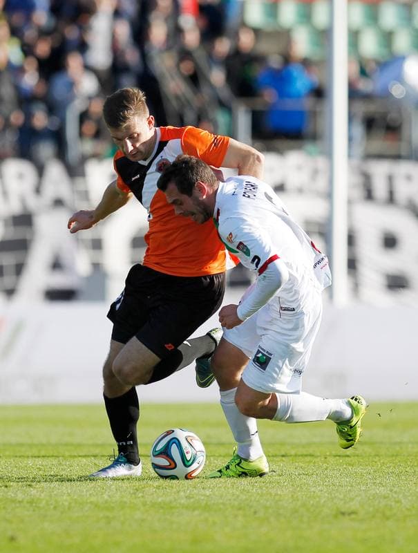 Football. Polish First League. Zaglebie Sosnowiec - Chrobry Glogow. 08.11.2015