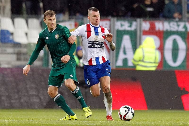 Football. T-Mobile Ekstraklasa. Podbeskidzie Bielsko Biala - Slask Wroclaw. 03.10.2014