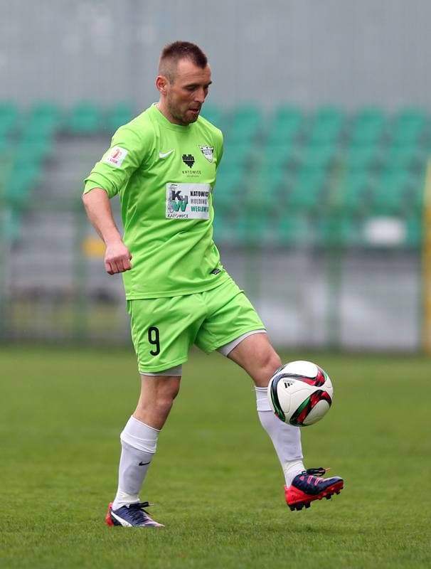 Football. I Liga. Rozwoj Katowice - Zawisza Bydgoszcz. 09.04.2016