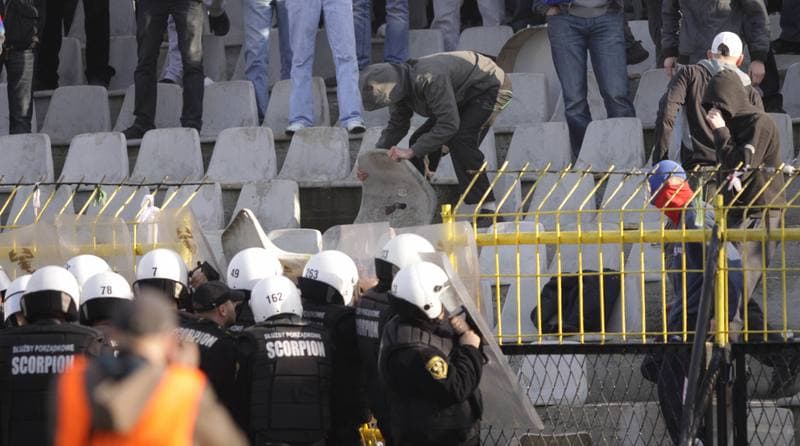 Football. I liga. Ruch Radzionkow - Piast Gliwice. 30.10.2010