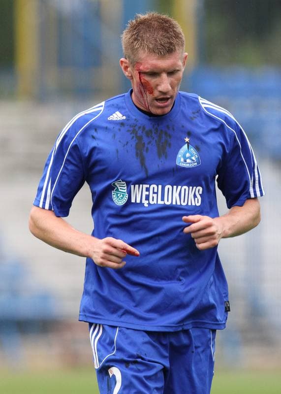 Football. Sparing. Ruch Chorzow - Flota Swinoujscie. 13.07.2012