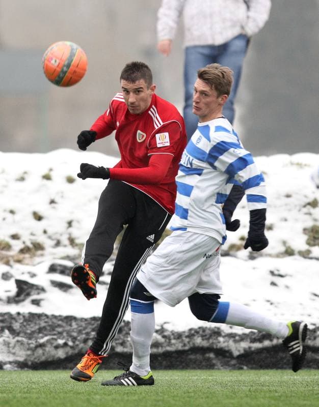 Football. Sparing. Piast Gliwice - 1 SC Znojmo. 18.02.2013