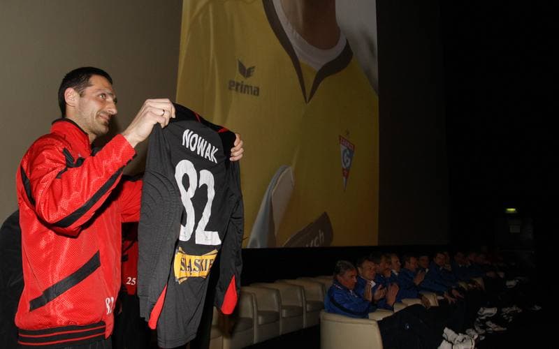 Football. Gornik Zabrze. Presentation. 22.02.2011