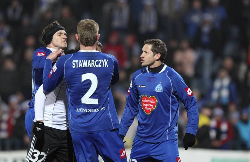 Football. Puchar Polski. Ruch Chorzow - Legia Warsaw. 01.03.2011