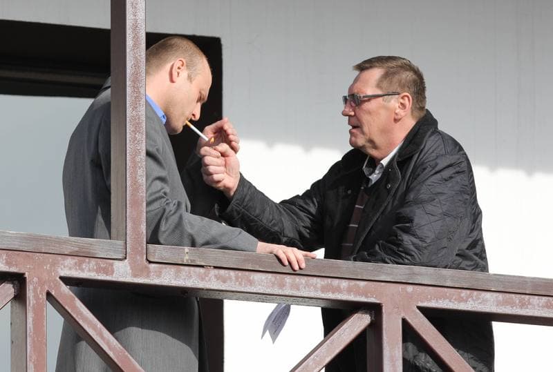 Football. I liga. Odra Wodzislaw Slaski - Warta Poznan. 12.03.2011