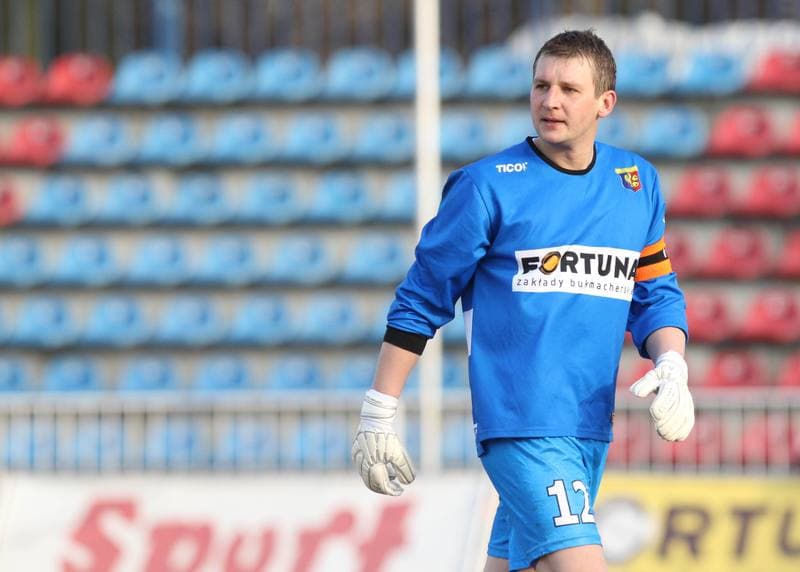 Football. I liga. Odra Wodzislaw Slaski - Warta Poznan. 12.03.2011