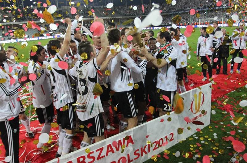 Football. Puchar Polski. Legia Warsaw - Ruch Chorzow. 24.04.2012