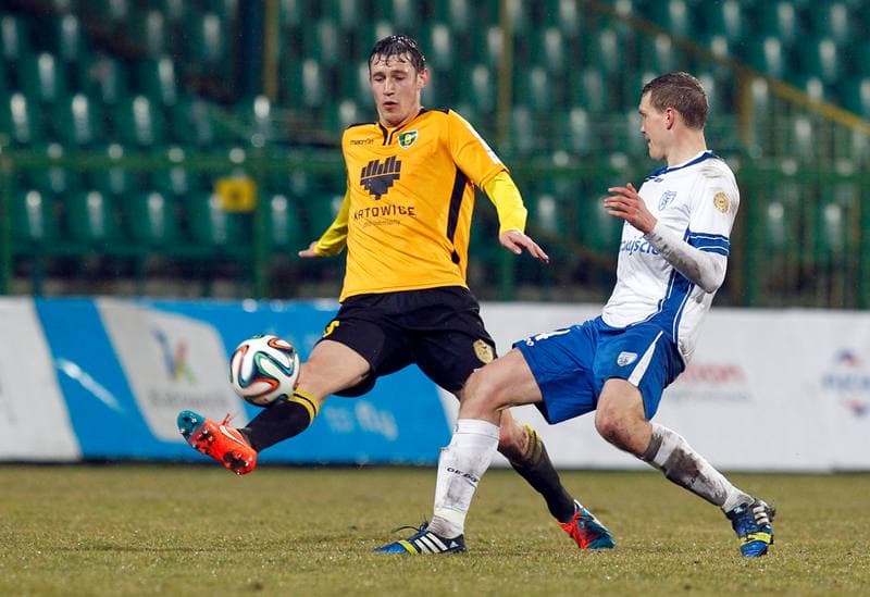 Football. I Liga. GKS Katowice - Flota Swinoujscie. 14.03.2015