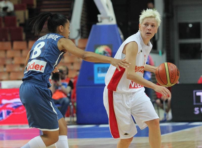 Basketball. Eurobasket Women 2011. Montenegro - France. 24.06.2011