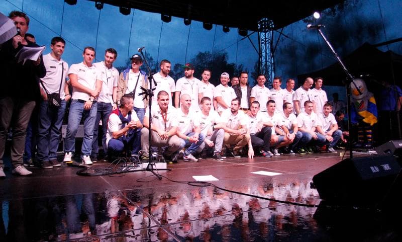 Ice Hockey. Naprzod Janow. Team Presentation. 31.08.2014