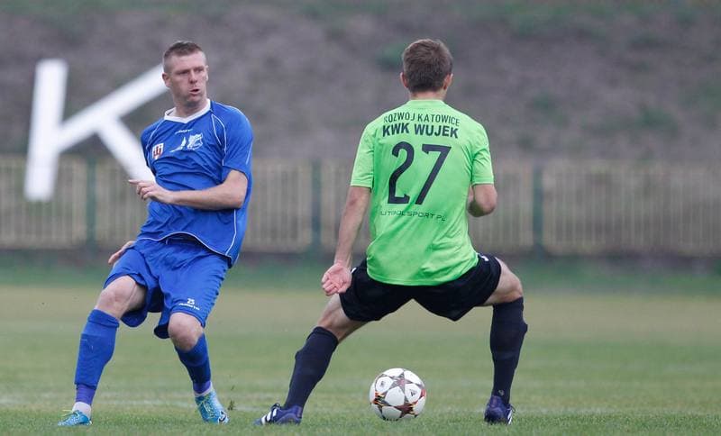 Football. I Liga. Rozwoj Katowice - MKS Kluczbork. 17.10.2015