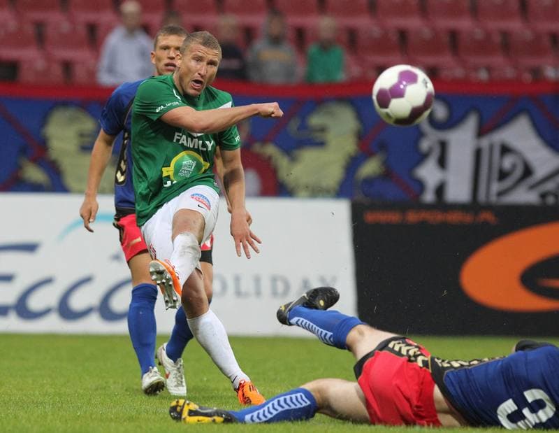 Football. I liga. Polonia Bytom - Warta Poznan. 31.07.2011