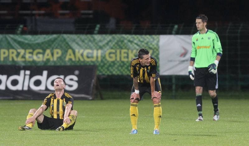 Football. I liga. GKS Katowice - Flota Swinoujscie. 14.11.2010