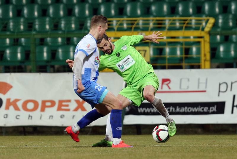 Football. I Liga. Rozwoj Katowice - Stomil Olsztyn. 11.03.2016