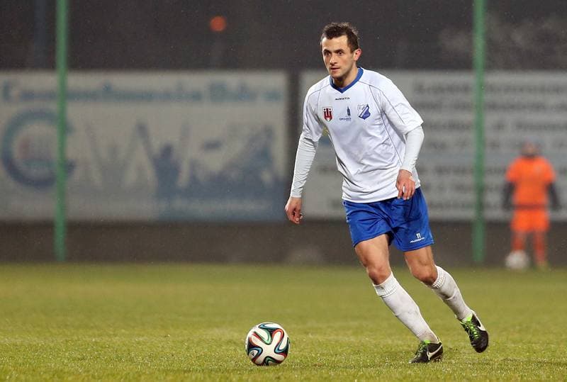 Football. I Liga. MKS Kluczbork - GKS Katowice. 12.03.2016