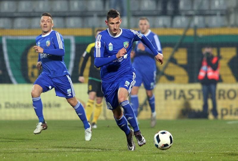 Football. I Liga. Miedz Legnica - GKS Katowice. 25.03.2016