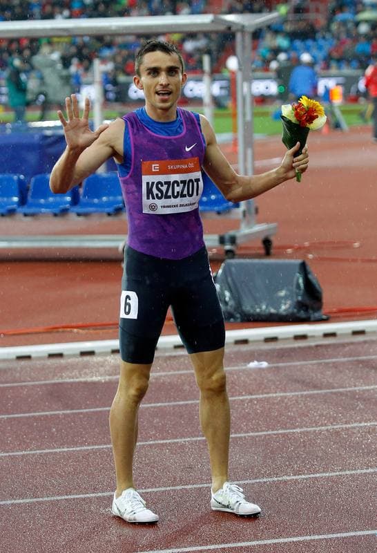 Athletics. IAAF Golden Spike. Joanna Linkiewicz. 26.05.2015