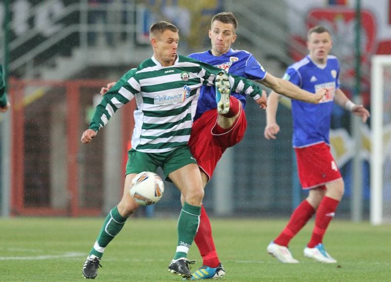 Football. I liga. Piast Gliwice - KS Polkowice. 30.03.2012