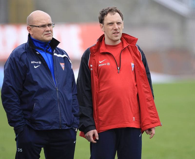 Football. Gornik Zabrze. Training. 11.01.2011