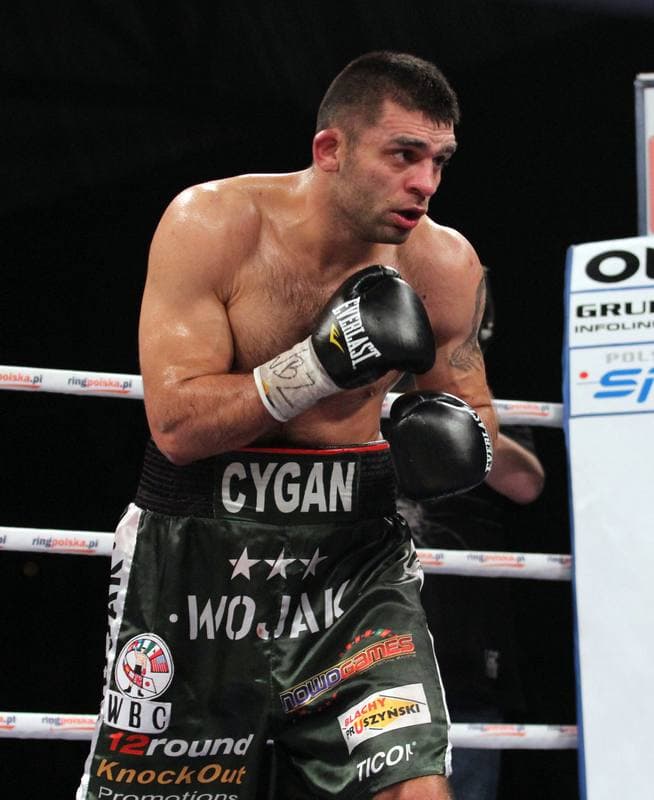 Boxing. Wojak Boxing Night. Dawid Cygan Kostecki - Sandro Siproshvili. 21.04.2012