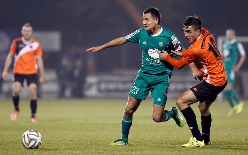 Football. I Liga. Chrobry Glogow - GKS Katowice. 30.10.2015