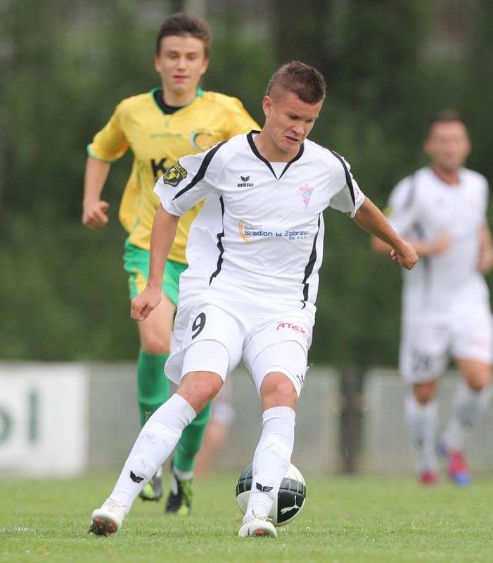 Football. Sparing. Gornik Wesola - Gornik Zabrze. 22.06.2012