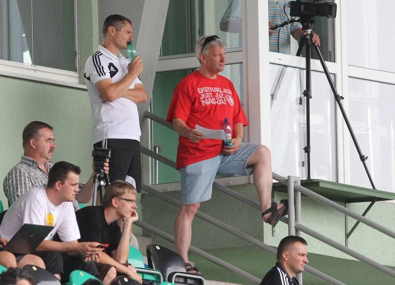 Football. Sparing. MFK Karvina - Piast Gliwice. 07.07.2012