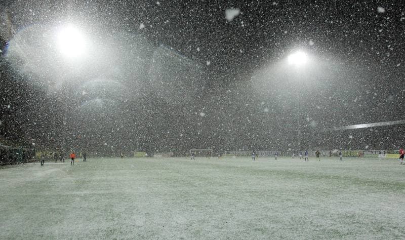 Football. I liga. GKS Katowice - Dolcan Zabki. 31.03.2012